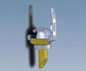 LU型自滑軌安全鎖結構鋁制專利折疊器